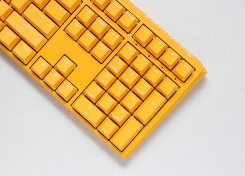 Klawiatura Ducky One 3 Gaming USB QWERTY angielski żółty