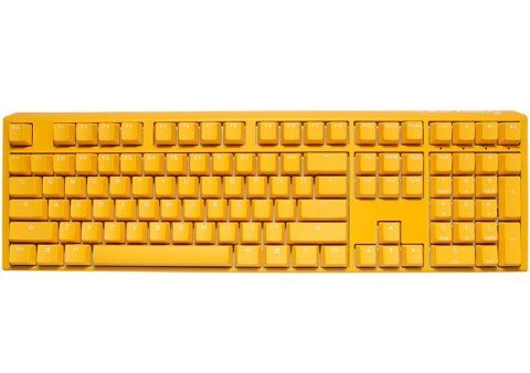 Klawiatura Ducky One 3 Gaming USB QWERTY angielski żółty