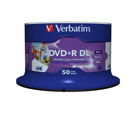 Verbatim 43703 płyta DVD 8,5 GB DVD-R DL 50 szt.