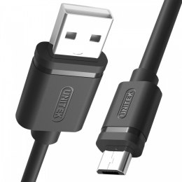 Unitek Kabel USB - microUSB 2.0, 1,5M, M/M; Y-C434GBK