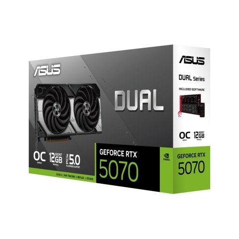 Karta graf. ASUS DUAL RTX 5070 12GB OC