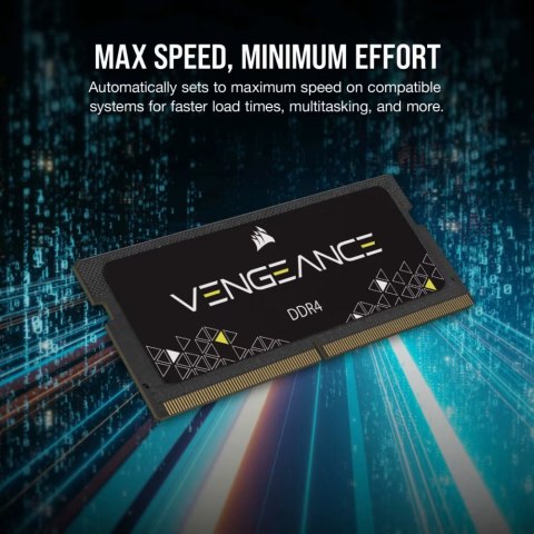Corsair Pamięć DDR4 Vengeance 16GB/3200 (1x16GB) CL22 SODIMM