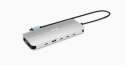 I-tec Stacja dokująca USB-C Metal Nano 3x Display Dock 2x HDMI 1x USB-C video Power Delivery 140W + i-tec Universal Charger 140 W