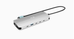 I-tec Stacja dokująca USB-C Metal Nano 3x Display Dock 2x HDMI 1x USB-C video Power Delivery 140W + i-tec Universal Charger 140 W
