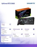 Gigabyte Karta graficzna AORUS GeForce RTX 5060 ELITE 8GB 128BIT GDDR7 HDMI/DP
