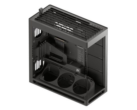 Obudowa PC HAVN HS 420 VGPU, Midi-Tower, E-ATX, Szkło hartowane, typu riser PCIe 5.0 -