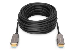 Digitus Kabel połączeniowy hybrydowy AOC HDMI 2.1 Ultra High Speed 8K/60Hz UHD HDMI A/HDMI A M/M 15m Czarny