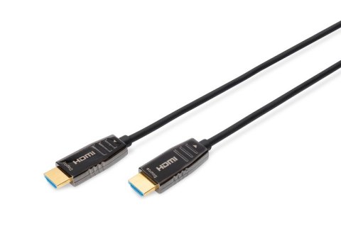 Digitus Kabel połączeniowy hybrydowy AOC HDMI 2.1 Ultra High Speed 8K/60Hz UHD HDMI A/HDMI A M/M 15m Czarny