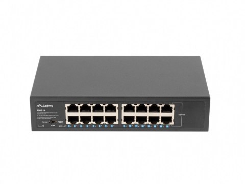 Lanberg Switch 16X1GB Gigabit Ethernet rack RSGE-16