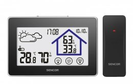 Sencor Stacja pogody SWS 2999 Dotykowy wyświetlacz LCD