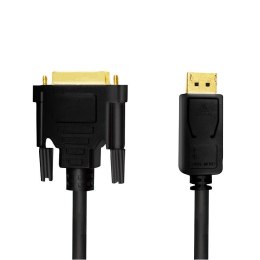 LogiLink Kabel DisplayPort 1.2 do DVI 3m Czarny