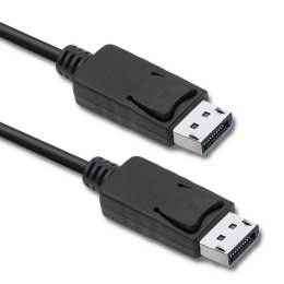 Qoltec Kabel DisplayPort v1.2 męski | DisplayPort v1.2 męski | 4K |3m