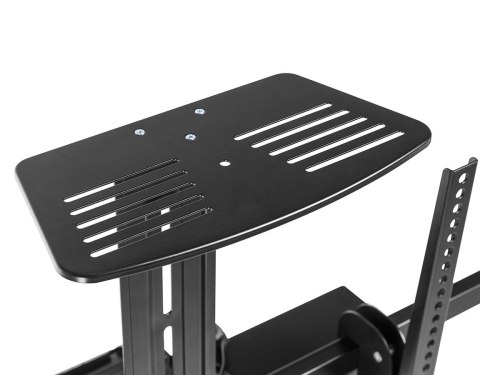 GEMBIRD STOJAK POD TELEWIZOR REGULACJĄ WYSOKOŚCI MOBILNY, NA KÓŁKACH, 55"-100"
