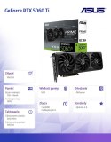Asus Karta graficzna GeForce RTX 5060 Ti Prime OC 8GB GDDR7 128BIT 3DP/HDMI