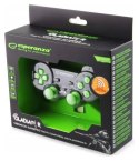 Gamepad bezprzewodowy Esperanza GLADIATOR EGG108G (PC, PS3; kolor czarny)