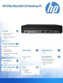 HP Inc. Komputer Elite Mini 800 G9 i7-14700 1TB/16/W11P 998Q6ET