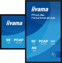 IIYAMA Monitor 55 cali T5529AS-B1AG VA,4K,HDMIx2,USB-C,RJ45,2x10W,WiFi, Android 14, Signal FailOver, Whiteboard, iiSignage2 (CMS), 