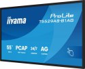 IIYAMA Monitor 55 cali T5529AS-B1AG VA,4K,HDMIx2,USB-C,RJ45,2x10W,WiFi, Android 14, Signal FailOver, Whiteboard, iiSignage2 (CMS), 