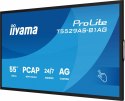 IIYAMA Monitor 55 cali T5529AS-B1AG VA,4K,HDMIx2,USB-C,RJ45,2x10W,WiFi, Android 14, Signal FailOver, Whiteboard, iiSignage2 (CMS), 