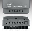 Qoltec Solarny regulator ładowania MPPT z czujnikiem temperatury 30A | 12V/24V | LCD | 2xUSB | Bluetooth | APP | GEL | LiFePO4