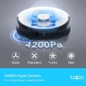 TP-LINK Robot odkurzający i mopujący z czujnikiem LiDAR Tapo RV30 LiDAR + Gyro Navigation, Vacuum & Mop 2-in-1, 4200Pa, 5000mAh Battery