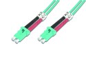 Digitus Patch cord światłowodowy FO LC-LC MM 50/125 OM3 duplex LSOH 5m