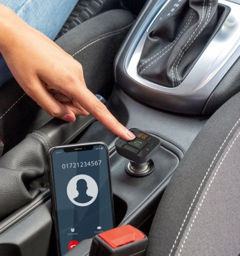 Hama Transmiter FM z bluetooth i ładowarką 20W