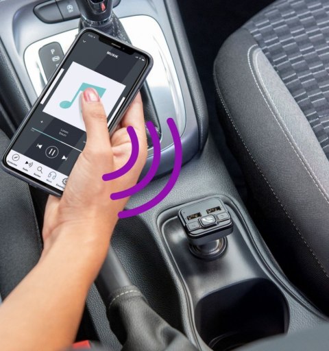 Hama Transmter FM z bluetooth z ładowarką 18W