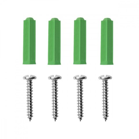 Maclean Listwa maskująca MC-814 S srebrna, aluminiowa