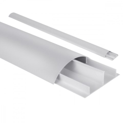 Maclean Listwa maskująca MC-814 S srebrna, aluminiowa