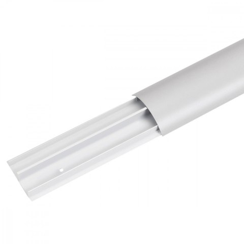 Maclean Listwa maskująca MC-814 S srebrna, aluminiowa