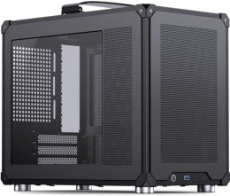 Obudowa PC Jonsbo C6 MAX, Mini Obudowa, Micro-ATX, Szkło Hartowane -