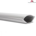 Maclean Listwa maskująca kanał kablowy 1.5m 43x23 mm Biała MCTV-575 z taśmą