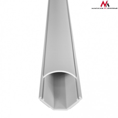 Maclean Listwa maskująca kanał kablowy 1.5m 43x23 mm Biała MCTV-575 z taśmą