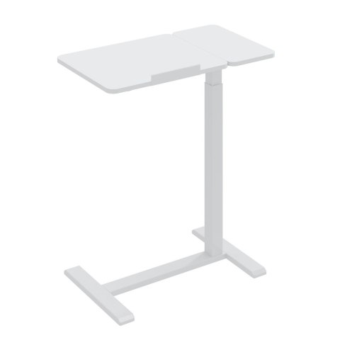 MACLEAN MOBILNE BIURKO/STAND NA LAPTOP, BIAŁE, REGULACJA WYSOKOŚCI 76-109CM, MAX. 30KG MC-120 W