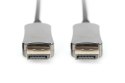 Digitus Kabel połączeniowy hybrydowy AOC DisplayPort 1.4 8K/60Hz UHD DP/DP M/M 15m Czarny