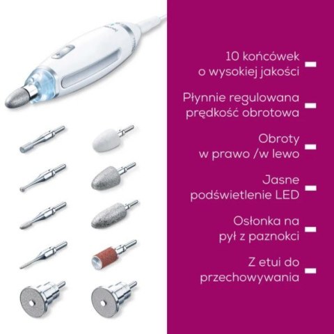 Beurer Zestaw do manicure i pedicure MP62