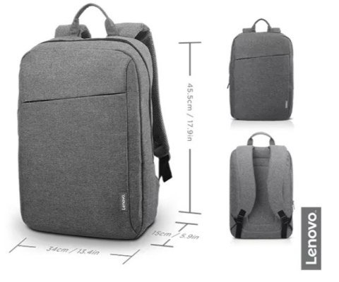 Lenovo Plecak 15.6 cala B210 Szary 4X40T84058