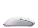 Mysz dla graczy bezprzewodowa Hator Pulsar 3 Wireless biała