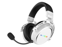 Słuchawki dla graczy Hator HYPERGANG 3 Wireless bezprzewodowe białe