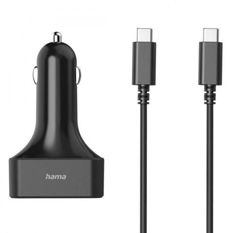 Hama Ładowarka samochodowa USB-C do laptopa 65W