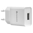 EverActive Ładowarka sieciowa 1xUSB 2,4A, 12W