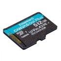 Kingston Karta pamięci microSD 512GB Canvas Go! Plus 200MB/s A2 U3 V30