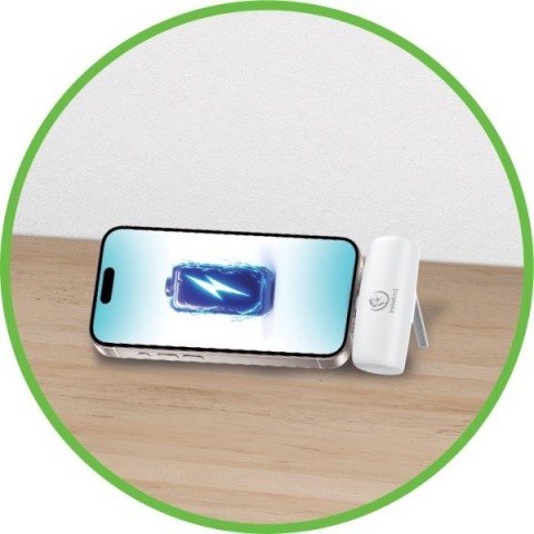 Rebeltec Powerbank P5 PLUG-IN (5 000mAh 10W) bezpośrednie podpięcie do telefonu za pomocą złącza USB-C