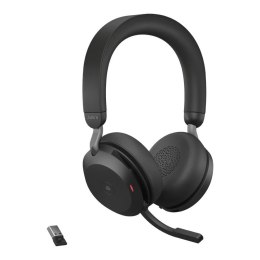 Jabra Słuchawki Evolve2 75 Link380a MS Stereo Czarne