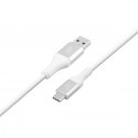 TB Kabel USB 3.0 - USB C 2m PREMIUM 3A biały TPE