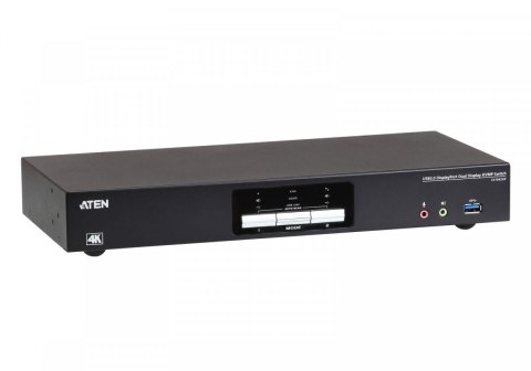 ATEN Przełącznik 2-portowy KVMP USB 3.0 DisplayPort 4K Dual Display