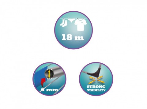 Lamart Suszarka uniwersalna FLOVI LT8103 powierzchnia 18 metrów