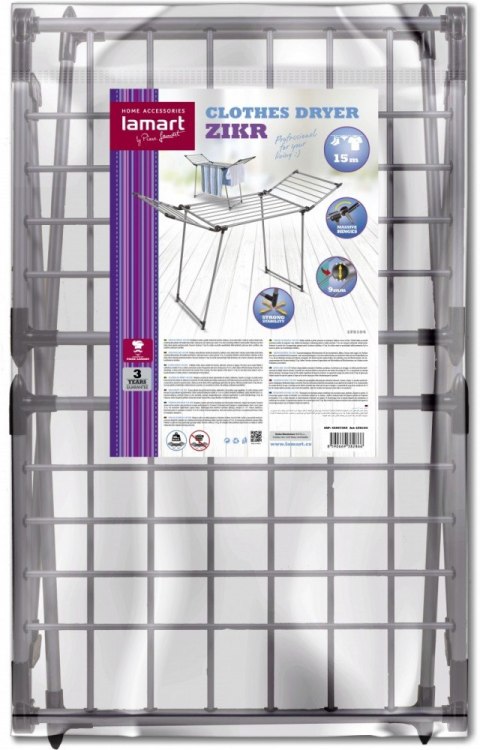 Lamart Suszarka uniwersalna ZIKR LT8104 powierzchnia 15 metrów