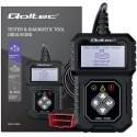Qoltec Cyfrowy Tester diagnostyczny ProLine | OBDII EOBD | 8V-25V | Dualsystem